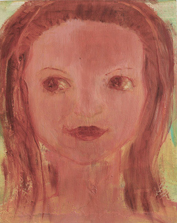 After the kiss oil on board 33 x 27cm